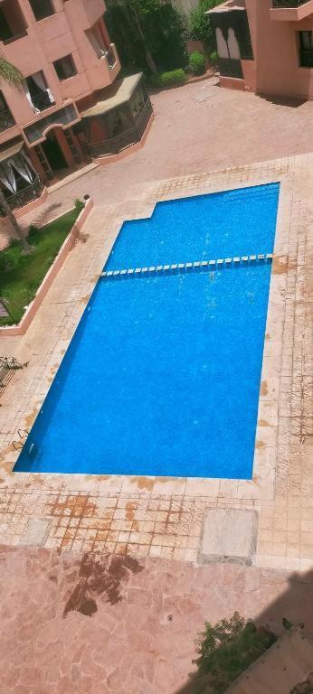 Un Moderne Chic Appartement Vue Sur Piscine Marrákes Kültér fotó
